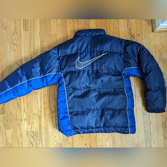 Vintage Nike Blue Puffer Jacket - Picture 5 of 11